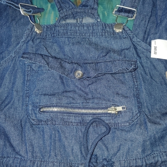 𝅺Dollhouse soft denim overalls medium EUC - Picture 7 of 12